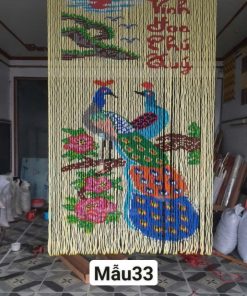 Rèm hạt nhựa kết tranh 33