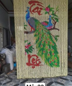 Rèm hạt nhựa kết tranh 34
