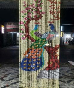 Rèm hạt nhựa kết tranh 35