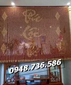 Rèm hạt gỗ hương 16
