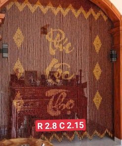 Rèm hạt gỗ hương 04