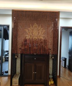 Rèm hạt gỗ hương 08